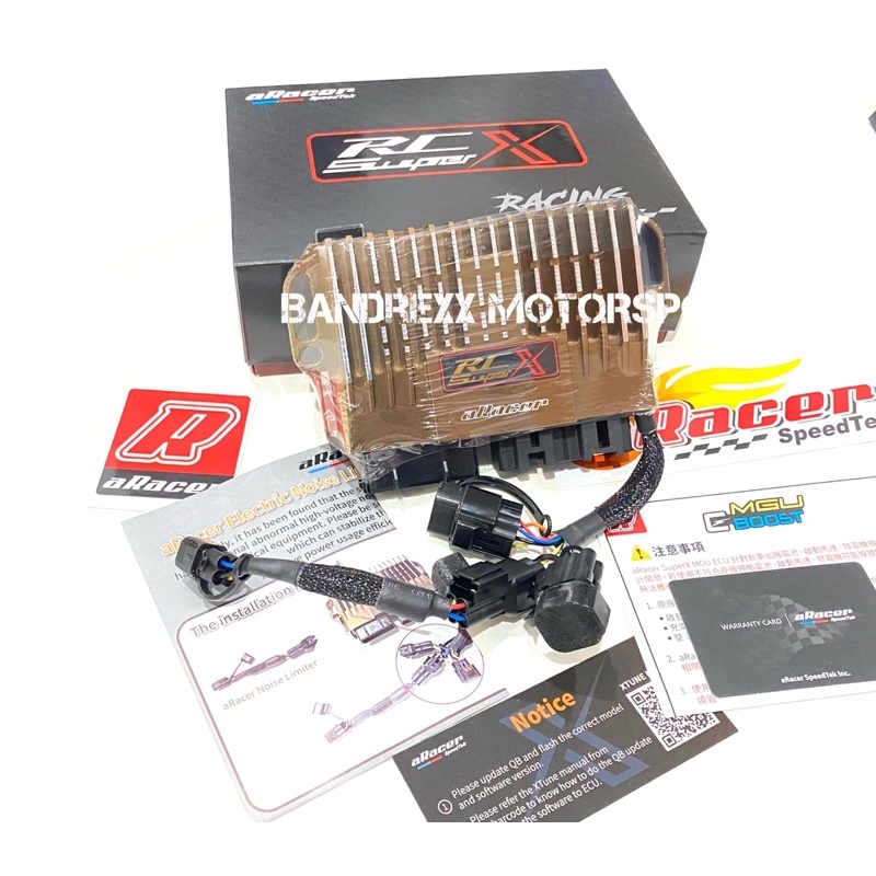 Jual Ecu Aracer Rc Super X Mgu Eboost Original For Yamaha Aerox Old Shopee Indonesia