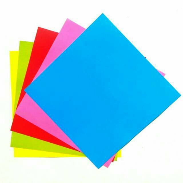 

Kertas lipat Origami 20 x 20cm dobel warna