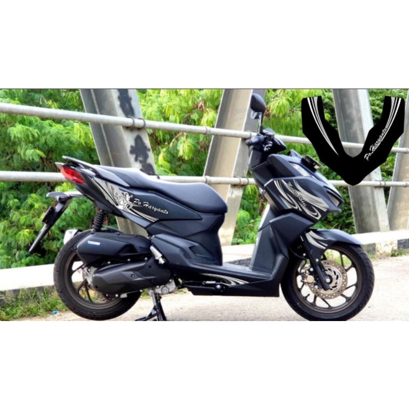 STRIPING STICKER TRANSPARAN VARIO NEW 160 LIVERY BUS PO HARYANTO