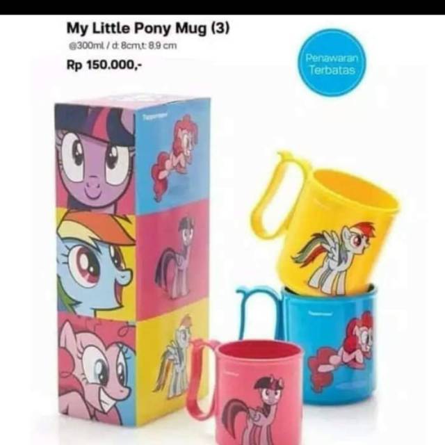 My little pony mug Tupperware