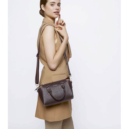 TAS SOPHIE MARTIN CAMELOT MAROON BAG T6618M2 CANGLONG KECIL WANITA ORI