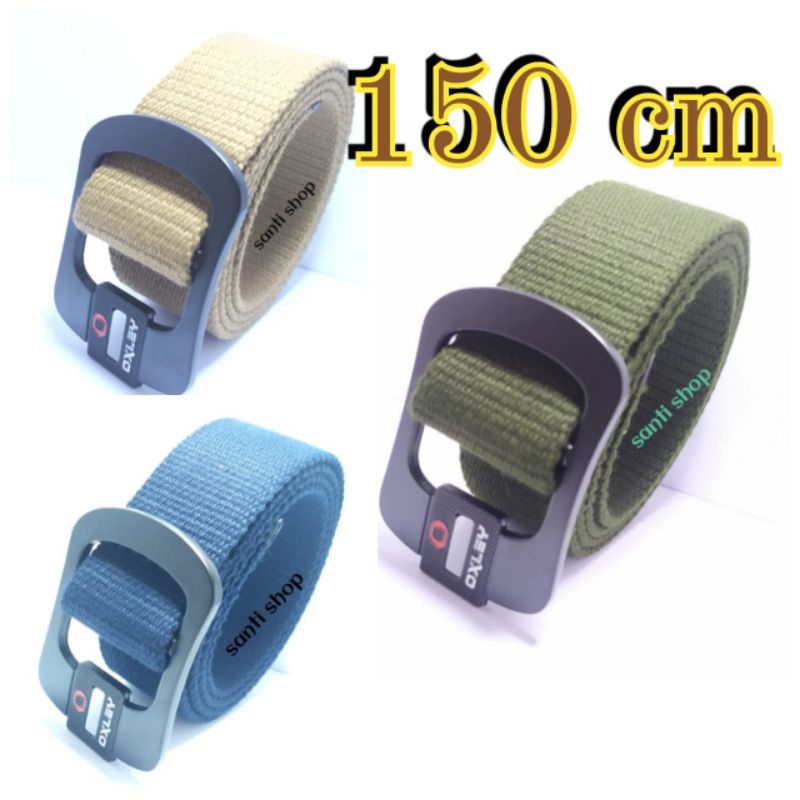 Ikat pinggang Pria Wanita Canfas Kain Cotton Men Belt 029 Ty 150 cm