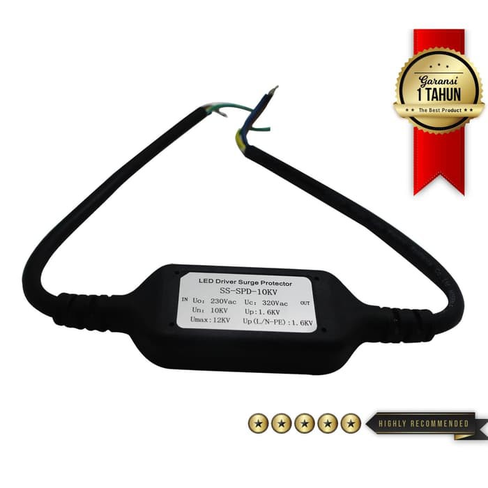 Jual LED DRIVER SURGE PROTECTOR SSSPD10KV ANTI PETIR LAMPU JALAN