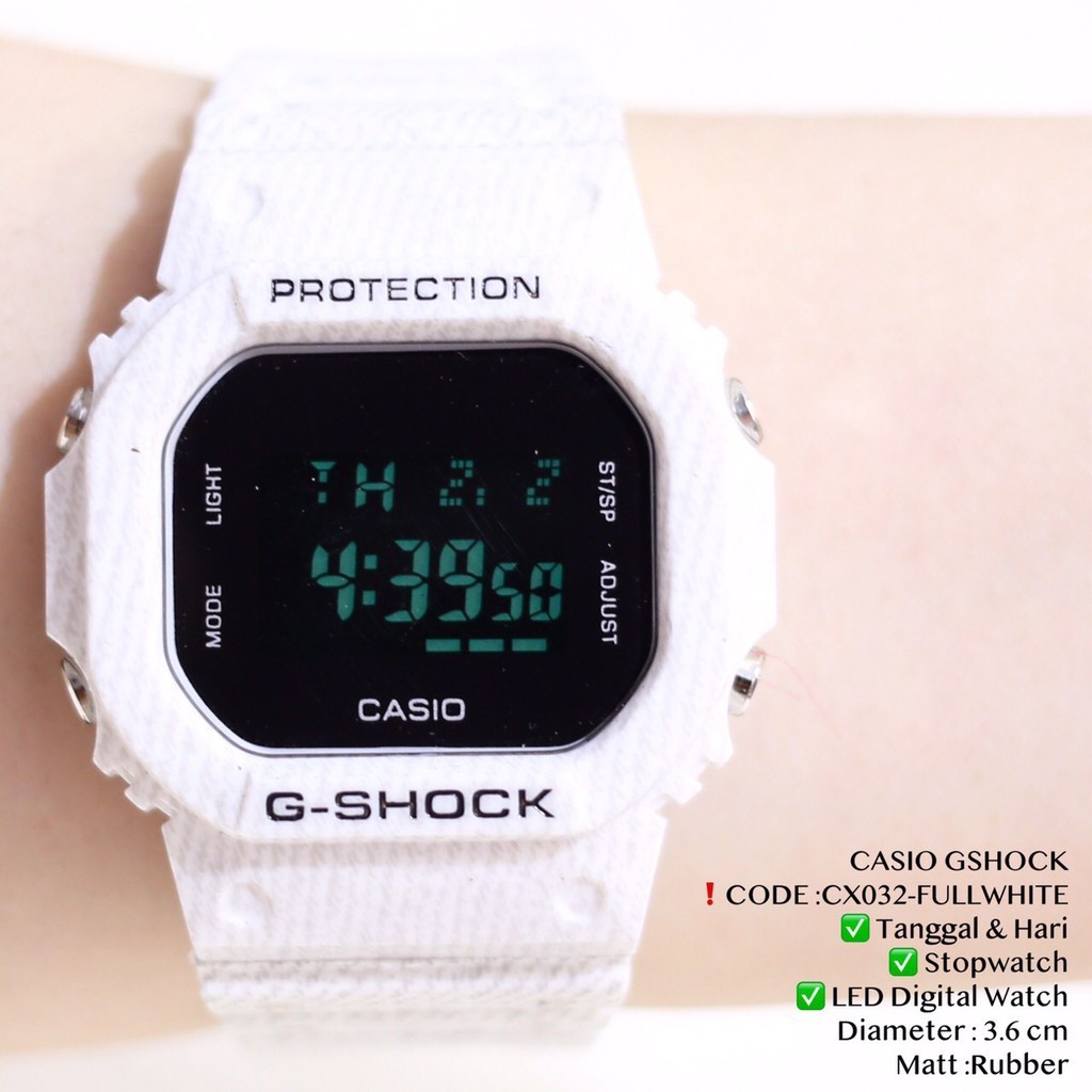 Jam tangan digital dw5600 anti air pria wanita gshock baby g wanita grosir ecer CX032 CX060