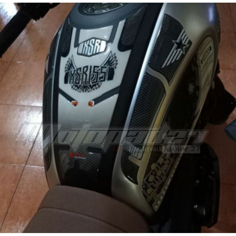 STIKER STICKER RESIN TIMBUL TANKPAD TANK PROTECTOR YAMAHA XSR 155