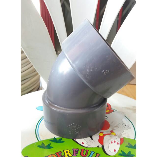 KNIE 3 Inch 45 Derajat RUCIKA / ELBOW 3 Inch 45 Derajat / KNIE 45 DERAJAT RUCIKA ELBOW 45 DERAJAT