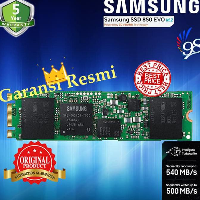 Samsung SSD M.2 850 EVO 500GB 500 GB - V NAND SATA M.2