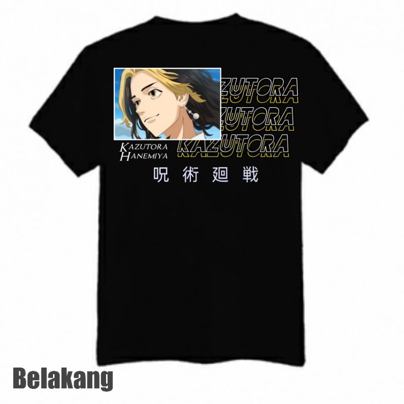 Baju kaos tokyo revengers valhalla kazutora murah