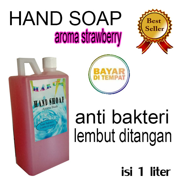 HAND SOAP/SABUN CUCI TANGAN PREMIUM strawberry