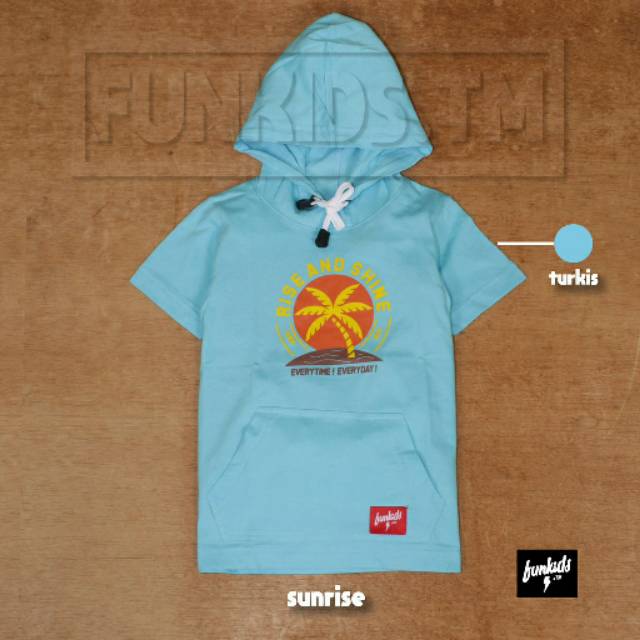 Download Funkids - Kaos Anak Hoodie - Sunrise | Shopee Indonesia