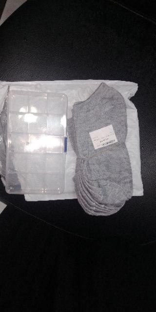 Kotak Wadah Dengan Model 15-kompartemen Dan Bahan Plastik Transparan Untuk Organizer Perhiasan