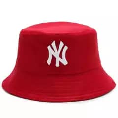 Bucket Hat Bordir New York / NY Unisex Kualitas Premium Remaja Dewasa