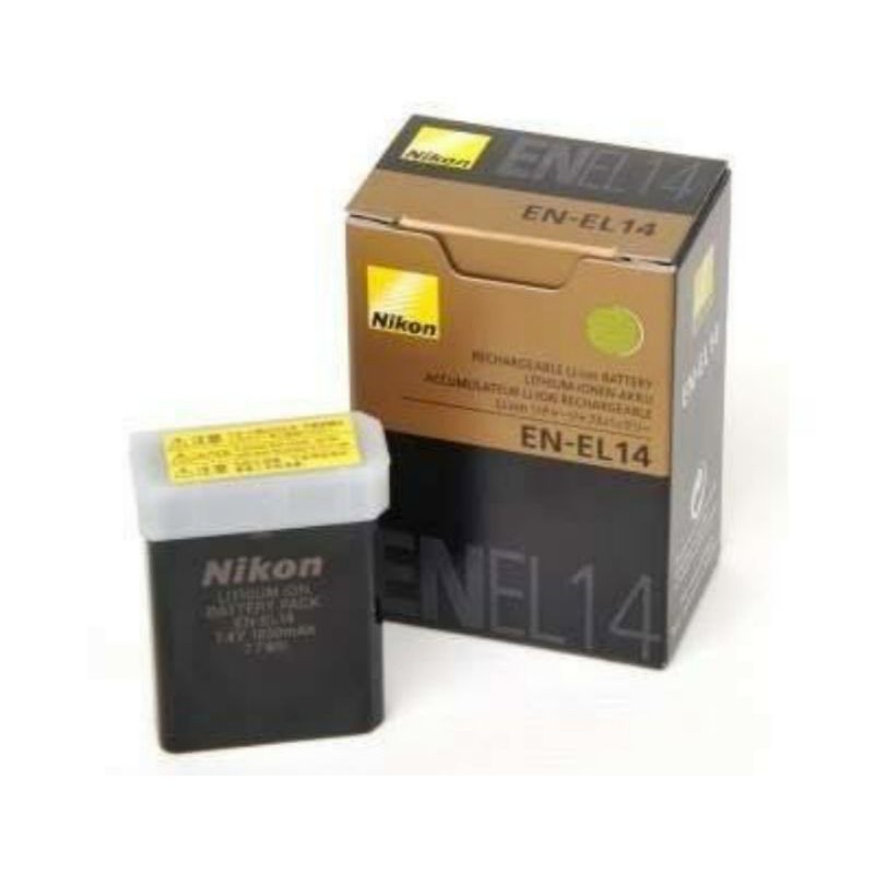 battery Baterai Nikon EN El 14 For Nikon D5500,D5300,D5200,D5100,D3300