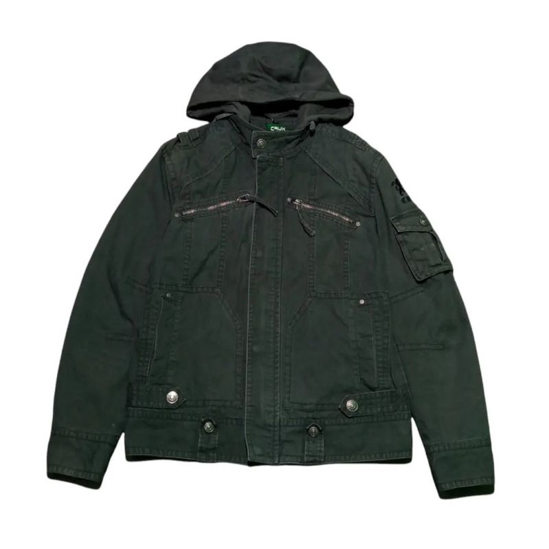 jaket casual second branded CRUX size M