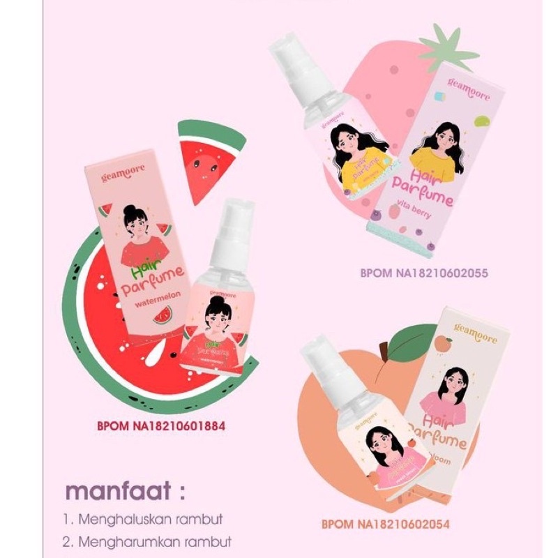 Hair perfume geamoore