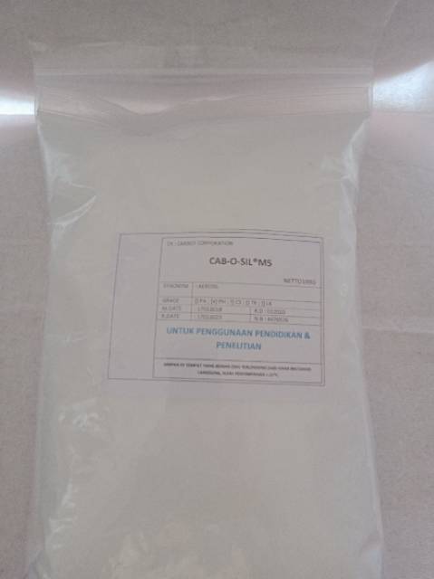 Aerosil per 100 gr/CAB-O-SIL M5/bahan pelincir tablet/bahan tambahan tablet/bahan untuk farmasi