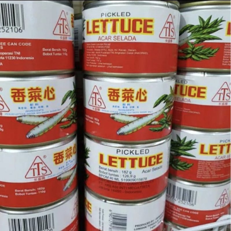 

caisim kaleng / pickles lettuce