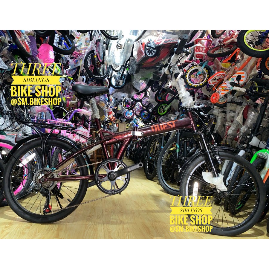 SEPEDA LIPAT UNITED QUEST 20 INCH 7 SPEED BROWN