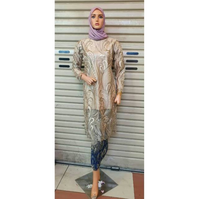 Set baju kurung tulle exclusive