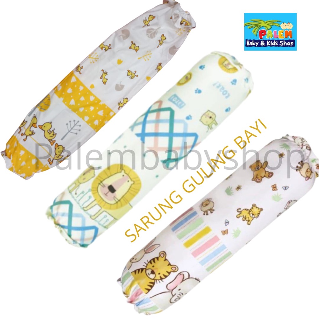 elegance sarung guling bayi motif 55x20cm