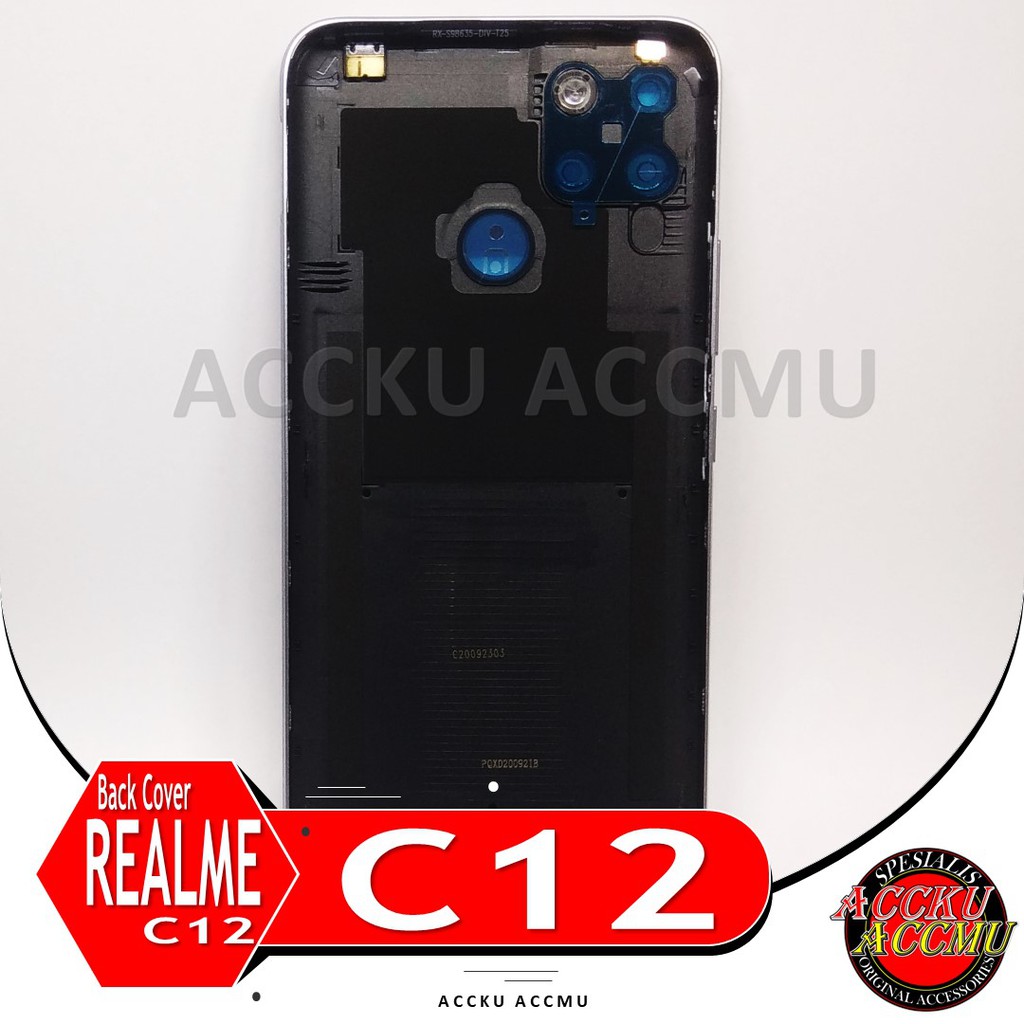 C12  Tutup Belakang Realme C12 Back Cover Realme C12 Tutup Baterai Realme C12