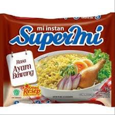 

SUPERMI KUAH RASA AYAM BAWANG 75 gram MIE INSTANT