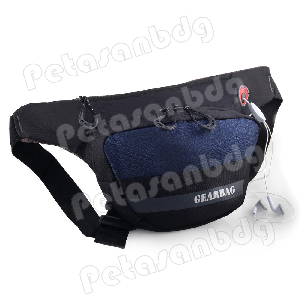 RTM- Gear Bag X - Tangle Waistbag WITH EARPHONE HOLE