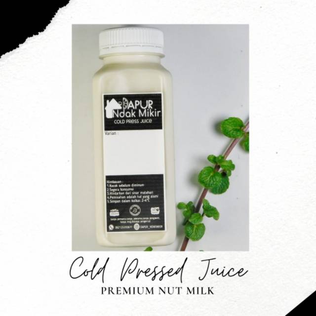 

Premium Nut Milk (Susu kedelai/Susu Almond/Susu Kacang Mede) 250ml