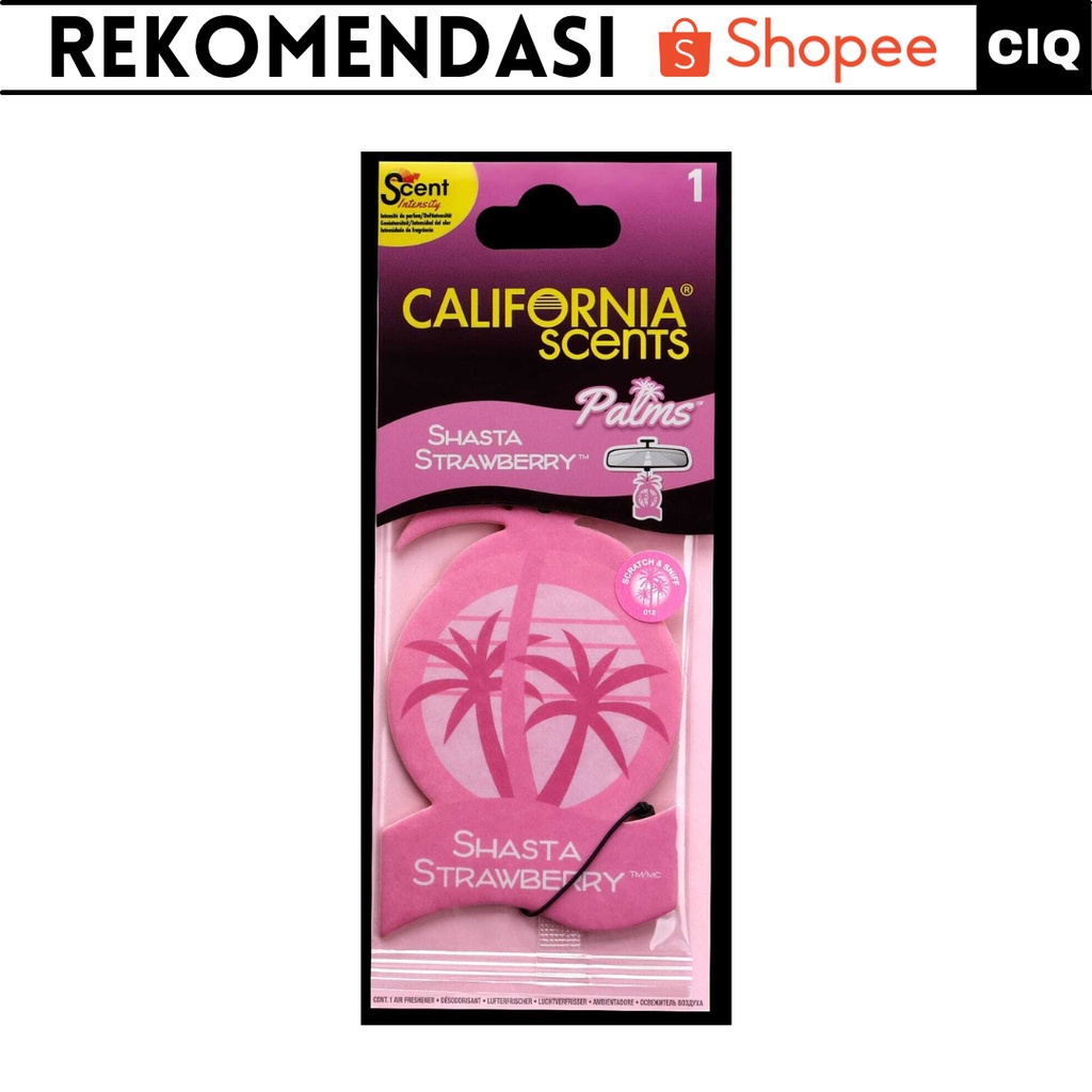 Parfum Mobil Mewah Tahan Lama California Scents Paper - California Scent Paper Parfume Mobil