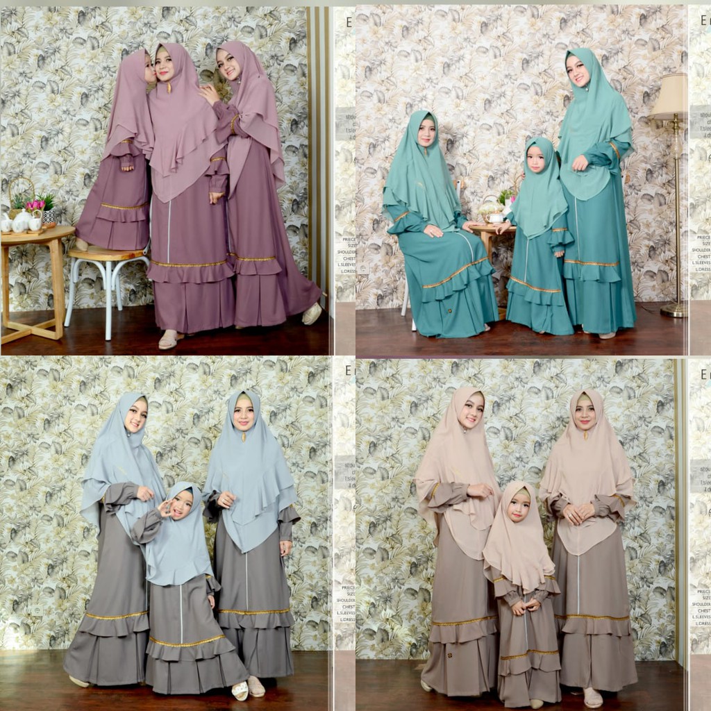 Couple Gamis Muslimah Endomoda Esa 02