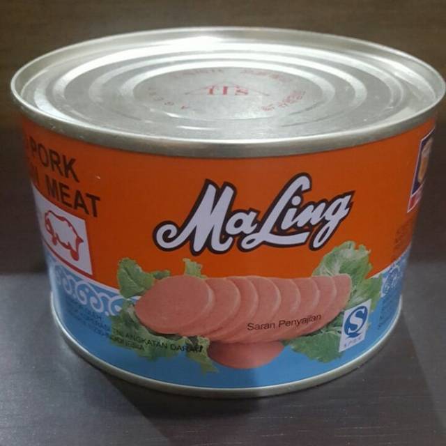 

MA LING CANNED PORK LUNCHEON MEAT / DAGING BABI MALING KALENG @ 397 GRAM