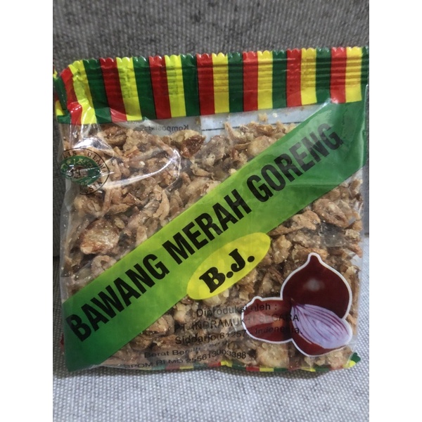

BAWANG GORENG BJ / BAWANG MERAH GORENG BJ 50gram