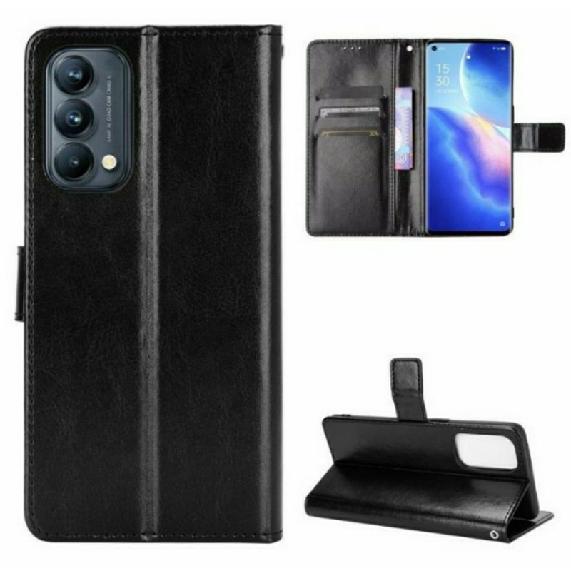 FLIP COVER REALME GT MASTER EDITION WALLET LEATHER CASE KULIT COVER ORIGINAL