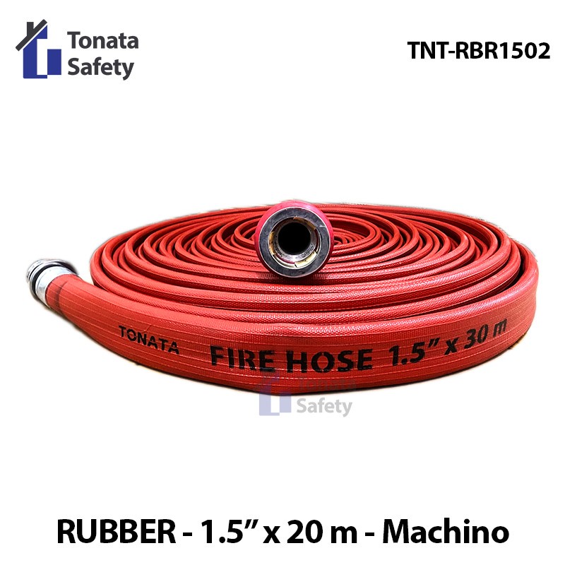 Fire Hose Rubber Tonata 1.5&quot; x 20m / Selang Pemadam 20 m