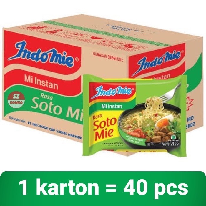 

indomi soto 1ds isi 40pcs