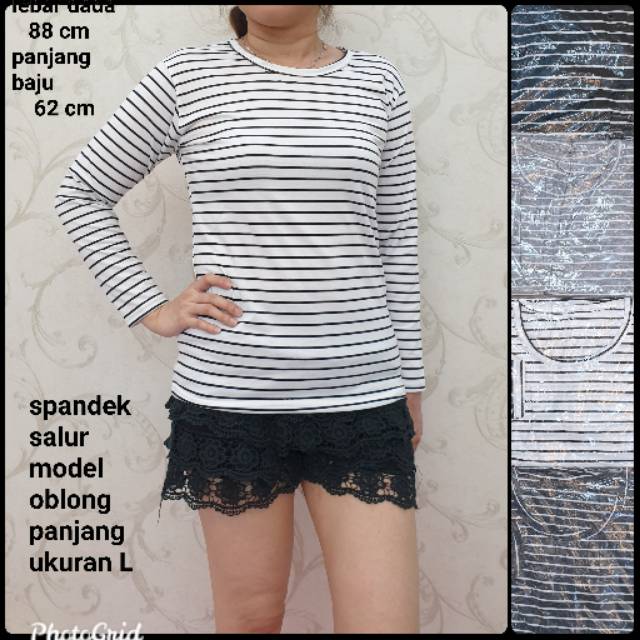 BH 175 Spandek salur besar tersedia size L