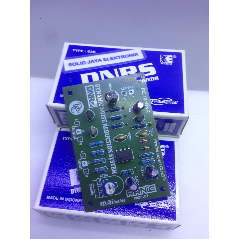 KIT DINAMIC NOISE REDUCTION SYSTEM - DNRS RANIC 638 RANGKAIAN DNRS RANIC