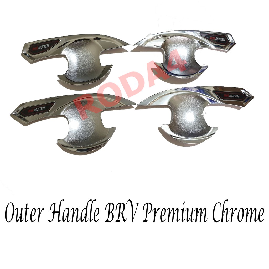 Outer  Mangkok Handle Honda BR-V Model Premium Chrome