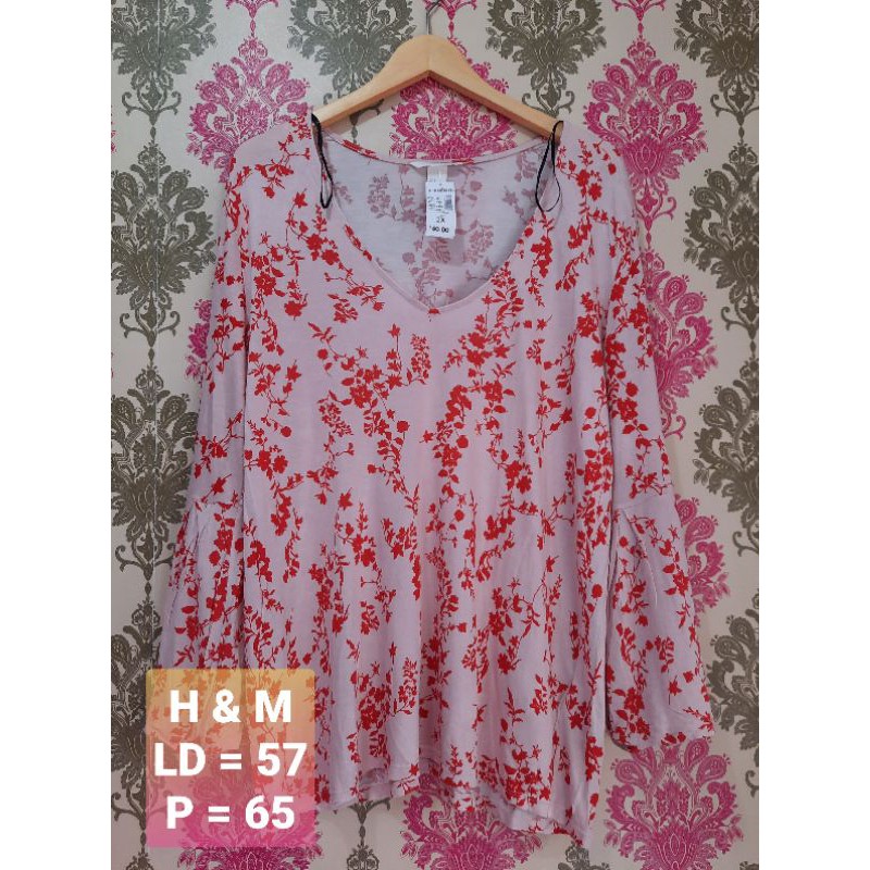 ORI.BAJU BLOUSE WANITA MURAH, BRANDED, EKSPOR IMPOR, H&M