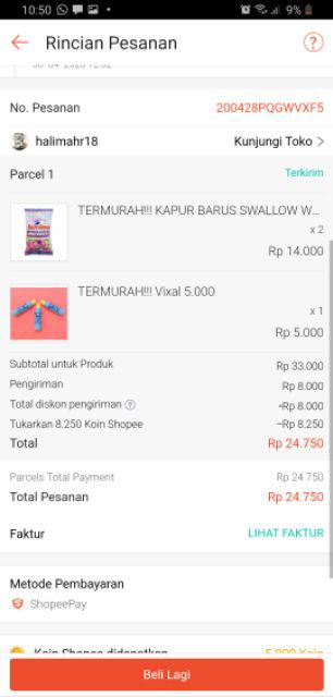 Termurah!!! Vixal 5.000