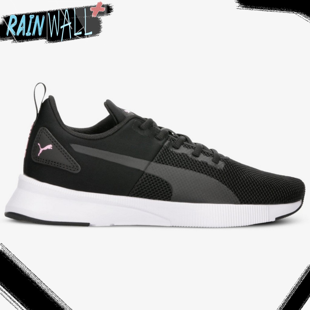 PUMA FLYER RUNNER PUMA BLACK-PALE PINK RUNNING LARI SHOES SEPATU ORIGINAL 19225705