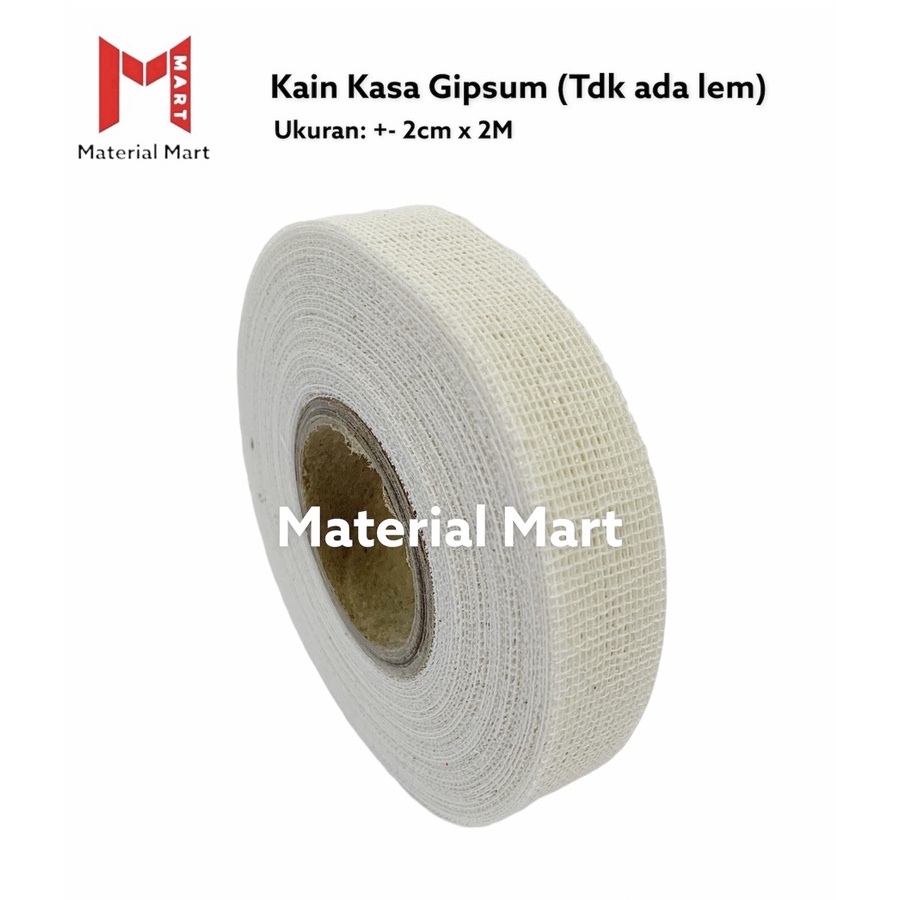 Kain Kassa Gypsum Tanpa Lem | Lakban Gipsum |Kasa Gipsum |Drywall Tape