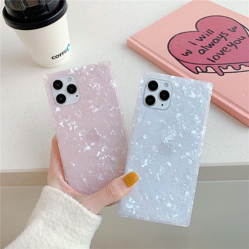 Iphone 13 Pro Max Case Bahan Tpu Motif Kerang Berkilau