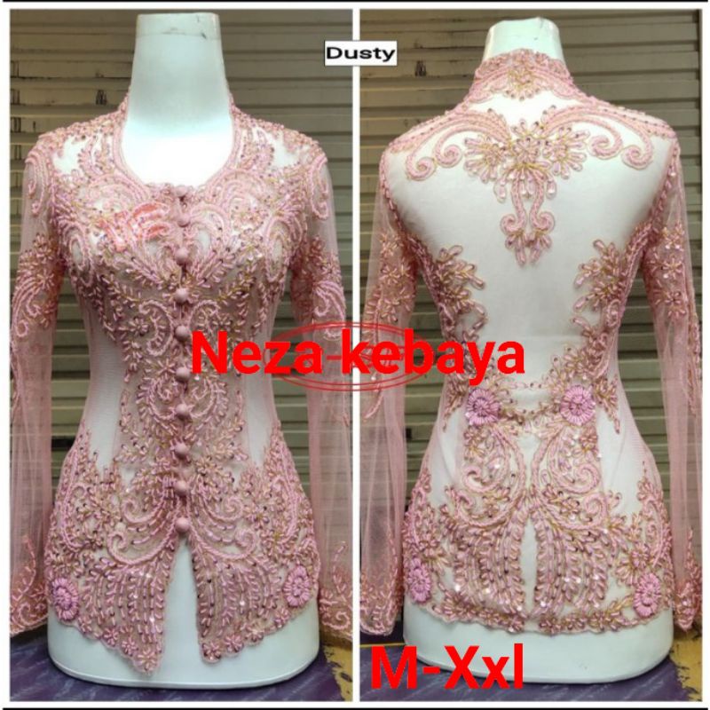 SETELAN KEBAYA PAYET KRAH SUNDA/KEBAYA PAYET LENGAN PANJANG/KEBAYA PAYET MEWAH