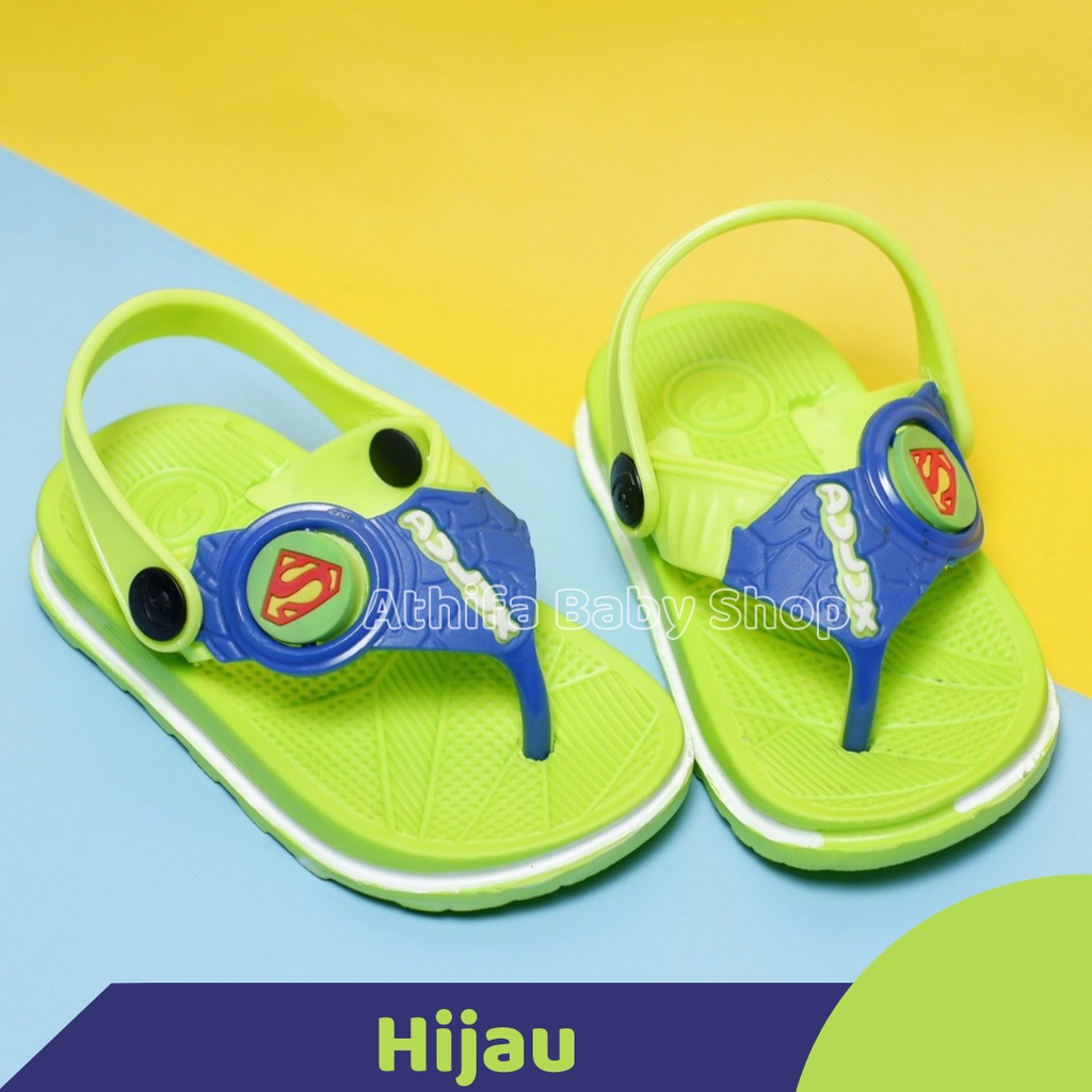 Sepatu Sandal Anak Laki Karakter Superman Usia 6 7 8 9 10 11 Bulan 1 2 3 Tahun Size 20 21 22 23 24 25 Sendal Gunung Karet Balita Bayi Lelaki Cewek Cowok Spatu Sandal Baby Prewalker Karet Phylon Ringan Cowok Karet -dulux 293e-