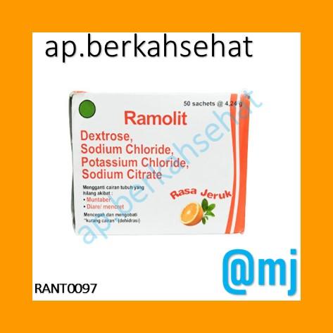 Ramolit Harga per Box isi 50 sachet