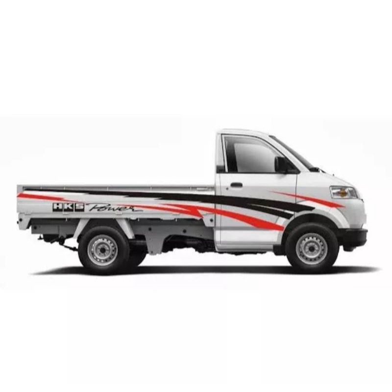 0320 sticker cutting mobil pick up Suzuki APV terbaru desain