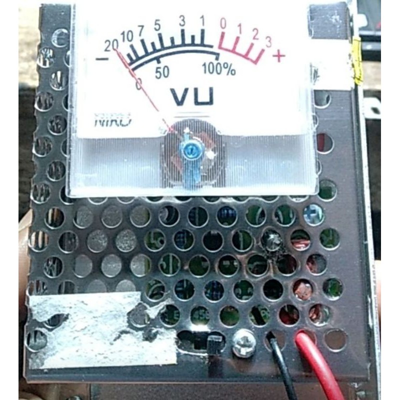 ORIGINAL VU Meter DC Merek NIKO / VU Meter Analog Murah