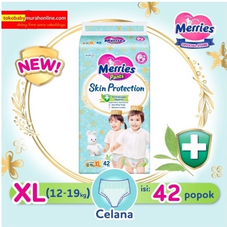 MERRIES PANTS SKIN PROTECTION XL42/POPOK BAYI