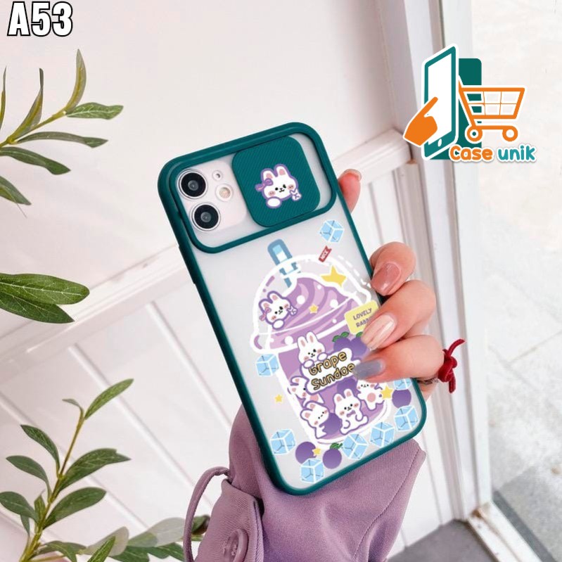 SS071 CASE SLIDE KARAKTER OPPO A16 A55 A54 A3S A1K A5S F9 A7 A74 A12 A11K F1S A59 A52 A92 A53 A33 2020 A39 A57 A74 A71 CS3179